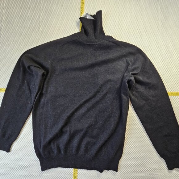 Men’s 100% Fine Cashmere Pullover Turtleneck Sweater Long Sleeve XXL Tasso Elba - Picture 8 of 16